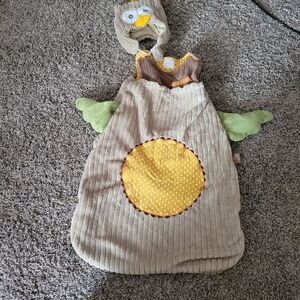 Owl Baby Costume with Hood 2 Piece Infant